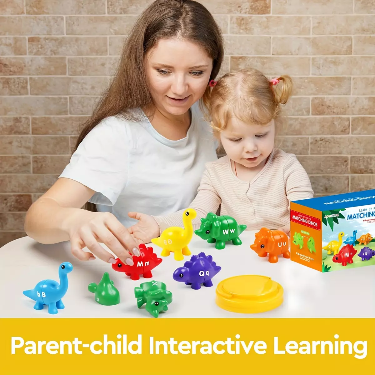 Dinosaur Letter Matching Toys, Educational Toys