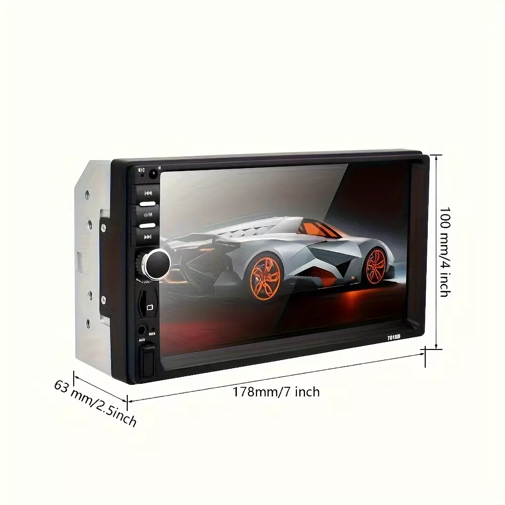 Universal 2 Din Car Radio 7 Inch Autoradio Multimedia Player HD Touch Screen Auto Audio Car Player Car Stereo MP5 USB FM with Reversing Camera
