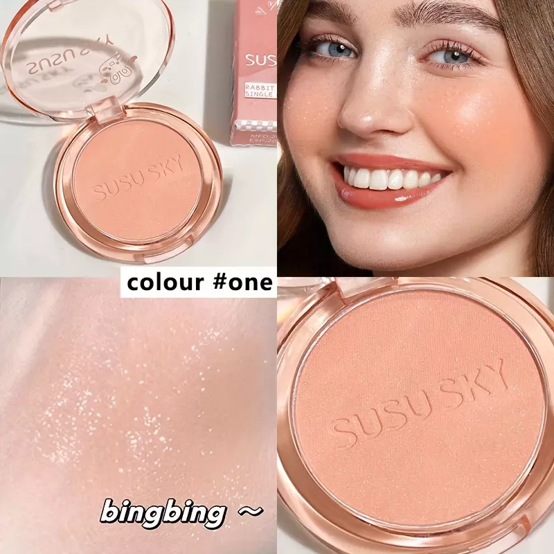 4-color Blush Palette Rouge Monochrome Blush Expanded Color Highlight Contouring And Brightening Lasting Autumn And Winter Style To Create A Three-dimensional Fog Makeup Finish-01