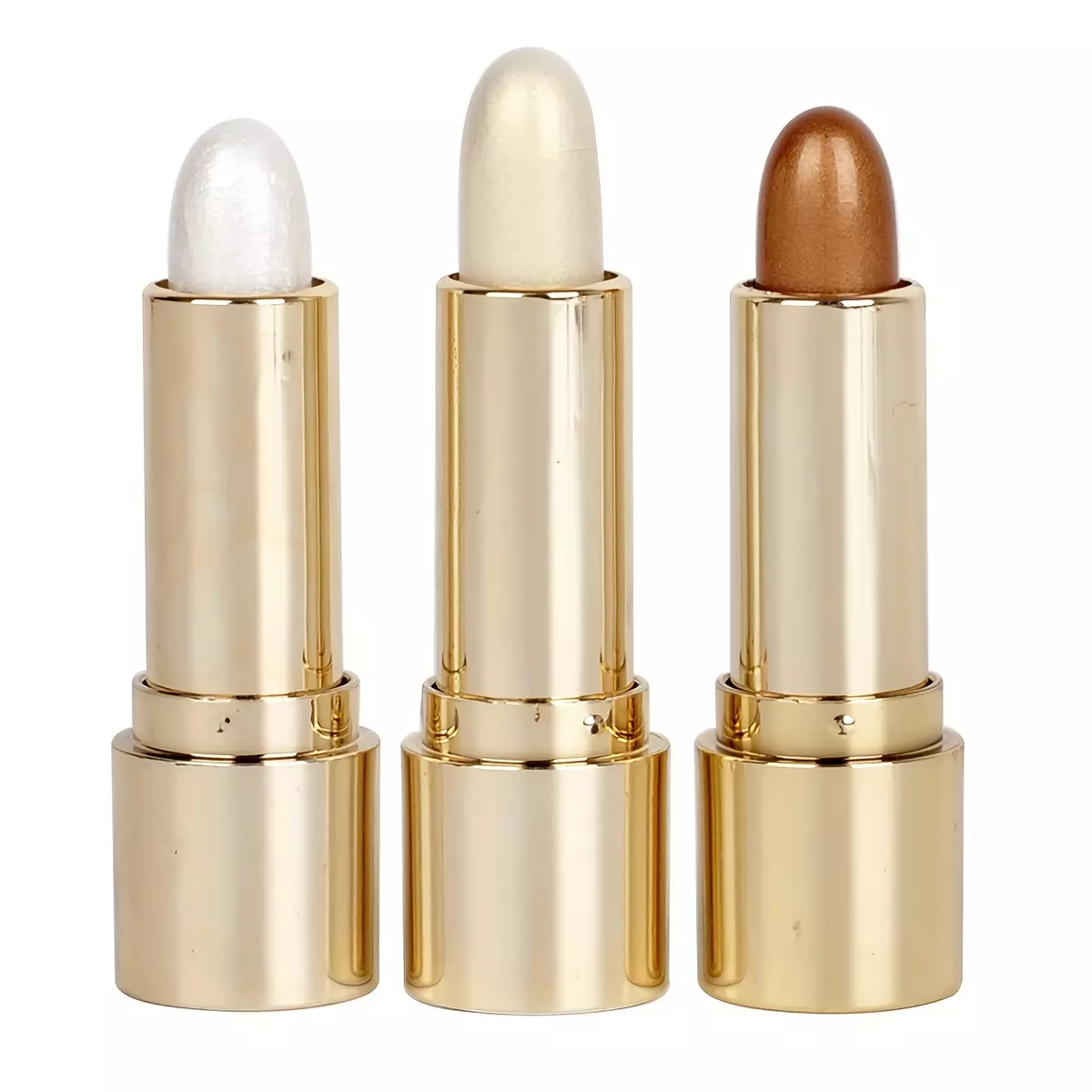 Three-dimensional Makeup Highlighter Contour Stick Glitter Brighten Stick Pen Waterproof Long Lasting Face Makeup Contour Pen-02#
