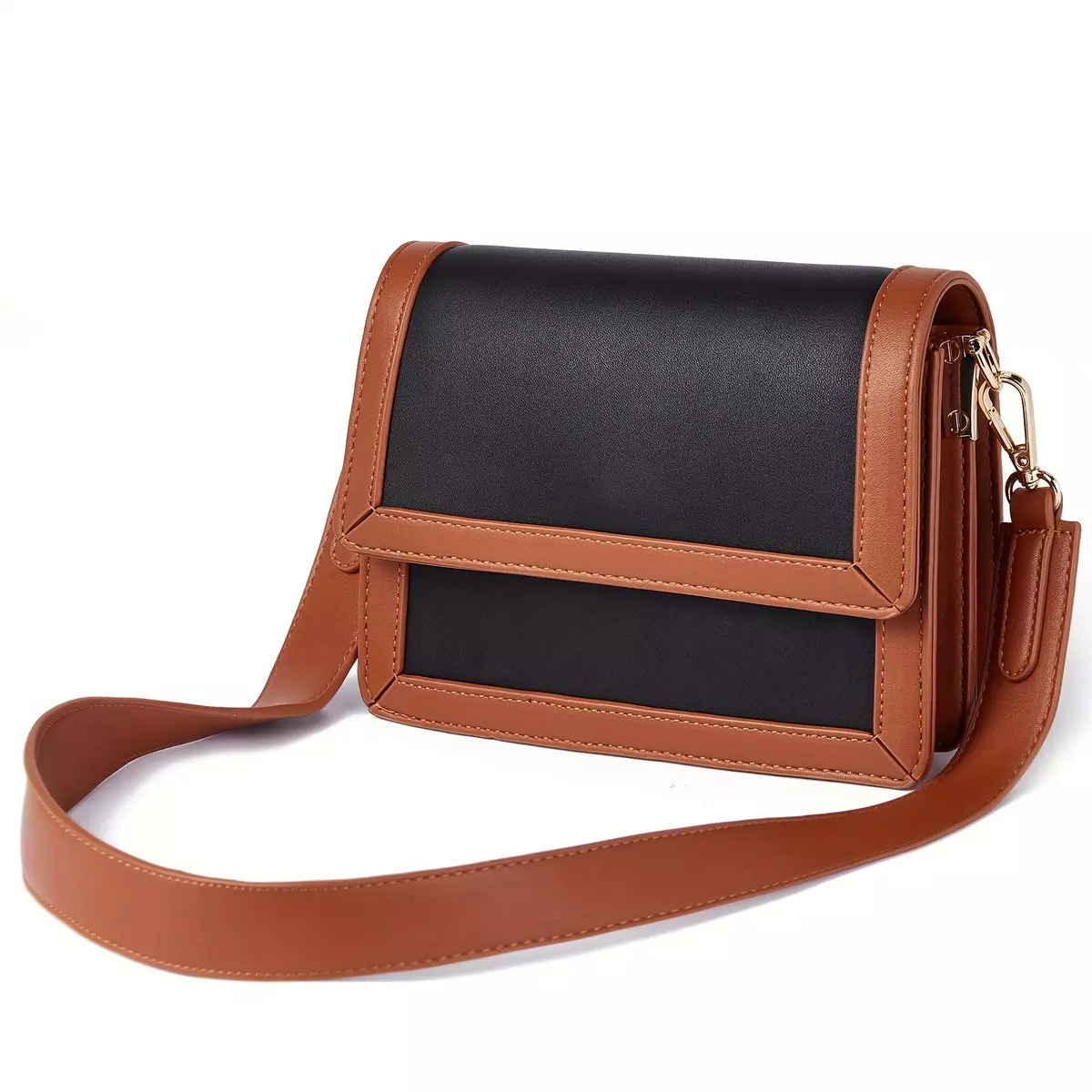 Crossbody Bag For Women, Faux Leather Purse For Women Crossbody Handbag Purse With Adjustable Strap