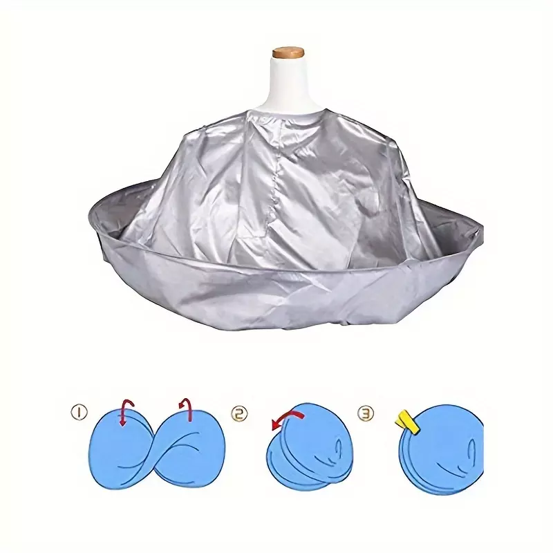 1pcs Hair Cutting Cape Umbrella Design Haircut Cape Salon Barber Hairdressing Cutting Tools