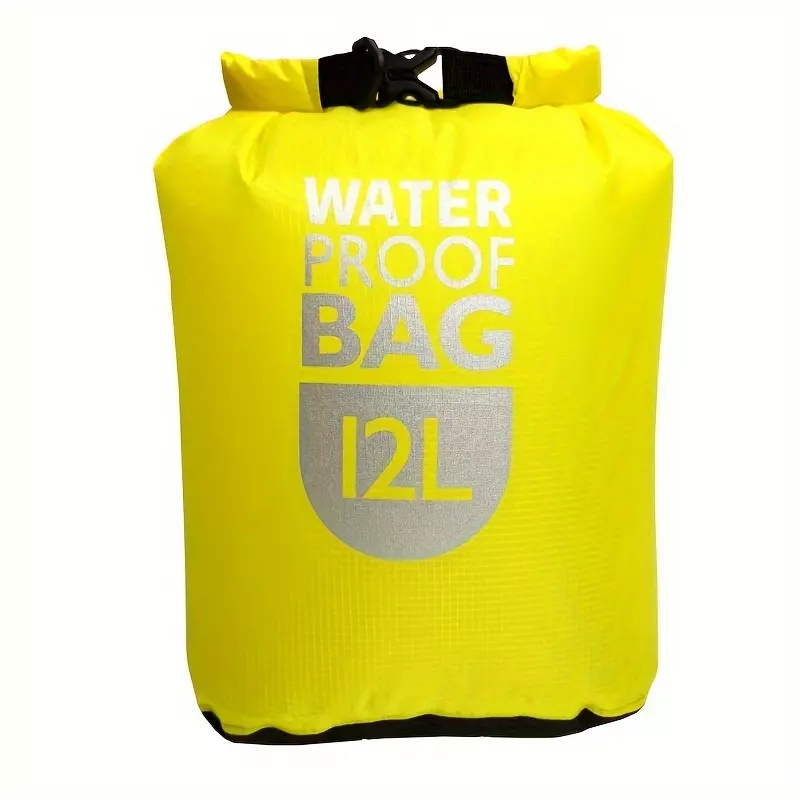 2pcs Waterproof Dry Bag, 1.59gal/3.17gal/6.34gal Lightweight Waterproof Bag Drybag Sack For Beach, Fishing, Kayaking, Boating, Hiking, Camping-L