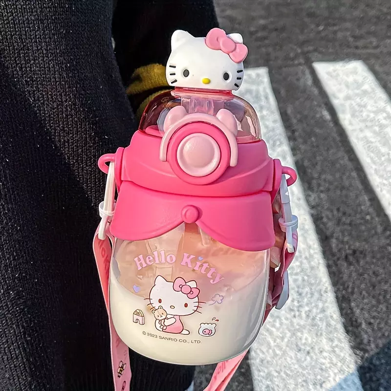 1pc Large Capacity Water Cup, Girls Cute Cup