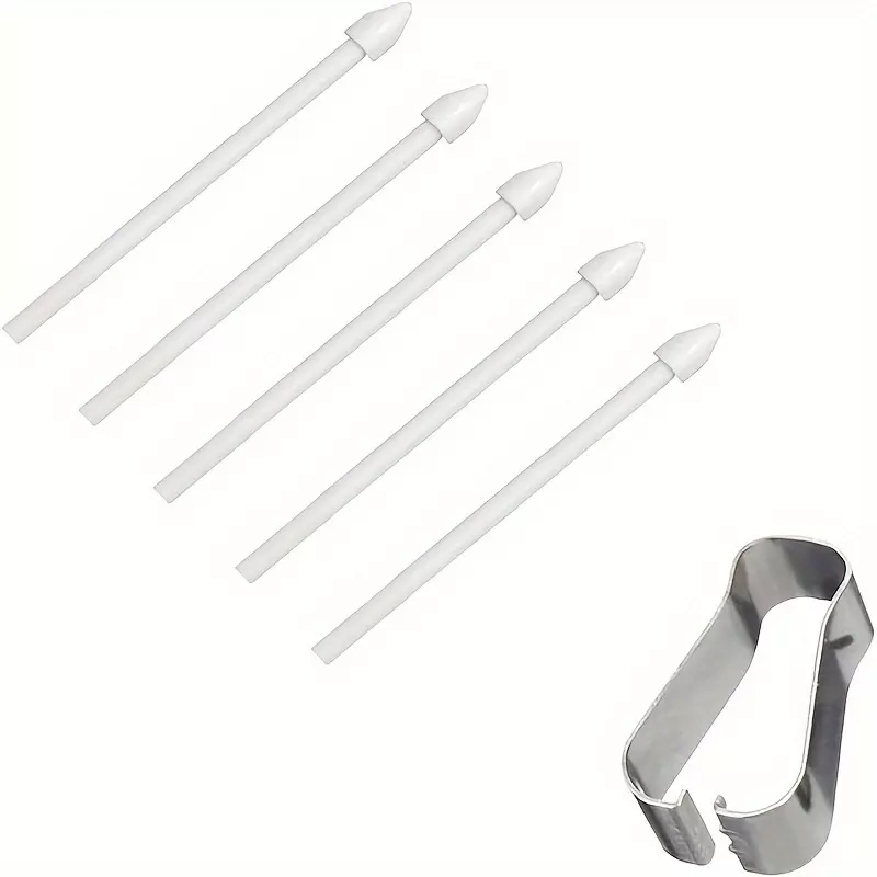 S Pen Replacement Tips Compatible With Samsung Galaxy Tab S6/S6, Tab S7/S7+/S8, Galaxy Note 10/10 Plus 5G/10 Lite/Note 20/Note 20 Ultra/Note S21 Ultra, Stylus Nib Replacements With Tweezer Tool-White 5pcs