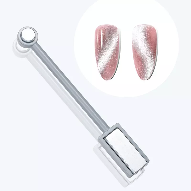 Magnetic Cat Eye Nail Polish Stick: Dual-Ended, Unscented, Easy 3D Manicure Tool for Pro-Quality Art