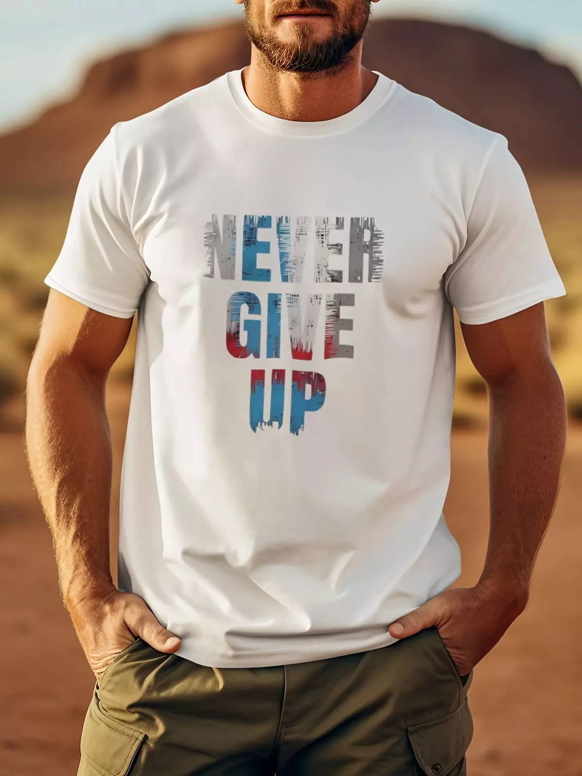 Mens T Shirt - Short Sleeve Crew Neck Soft Fitted Tees Fresh Classic Tshirts plus-size-White