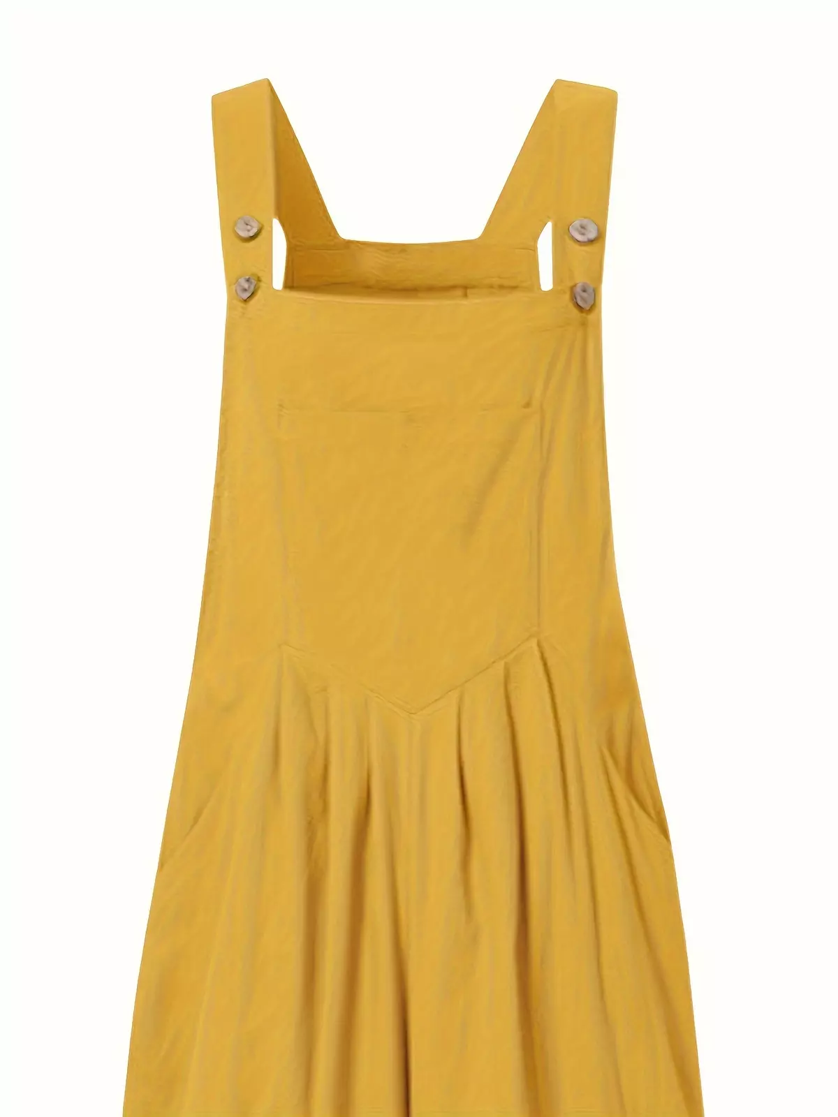 Chic Casual Women's Jumpsuit - Comfortable Cotton Blend with Pockets, Ideal for Vacation & Everyday Style-Orange