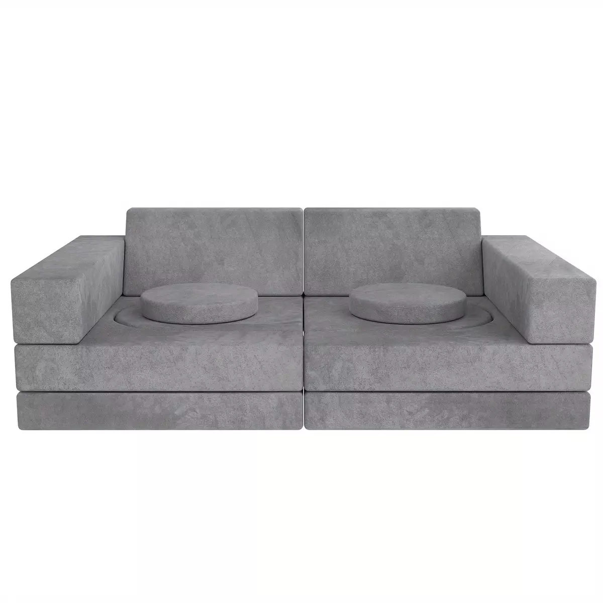 Kids Couch,Toddler Couch for Bedroom Playroom, Multifunctional Kids Play Couch Sofa for Developing Child Intelligence, Creativity and Imagination