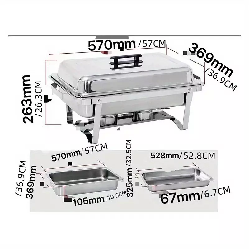 Buffet Catering Dish For Home and Outdoor