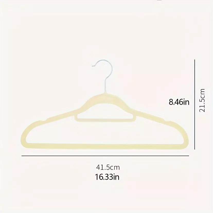 5 Pack Clothing Hangers, Nonslip