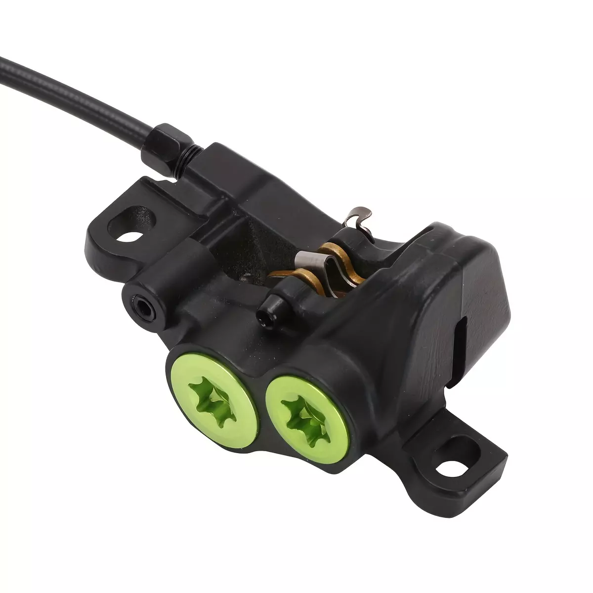 JFG RACING Motorcycle Rear Brake Caliper Master Cylinder Set Black for Surron Sur Ron Light Bee X S Off Road Electric Dirt Bike
