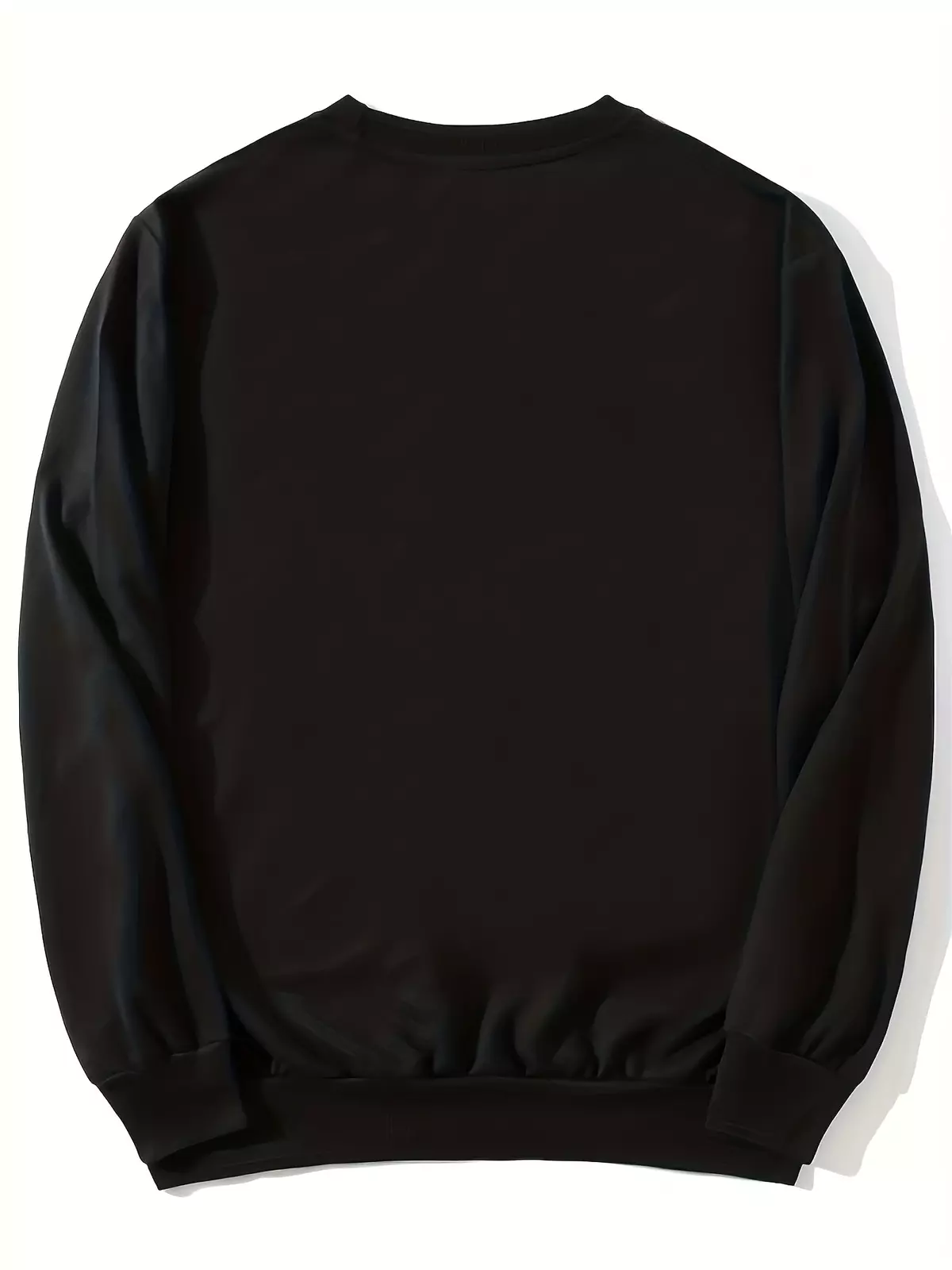 Smile Print Pullover Sweatshirt, Casual Long Sleeve Crew Neck Sweatshirt, Women's Clothing