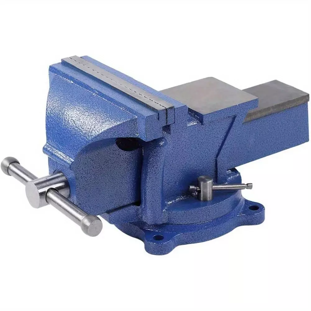 FlatNose Pliers with Anchor Tray Base 14kg Engineer Table Bench Vice Clamp Table Vice 8 Inch Bench Vise for Installation on The Workbench