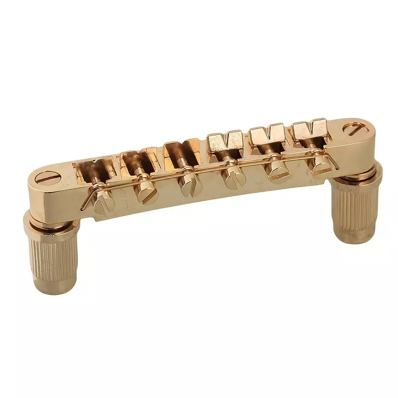EPI Electric Guitar Front Bridge String Board String Bridge Electric Guitar Over The Bridge Bridge-Golden