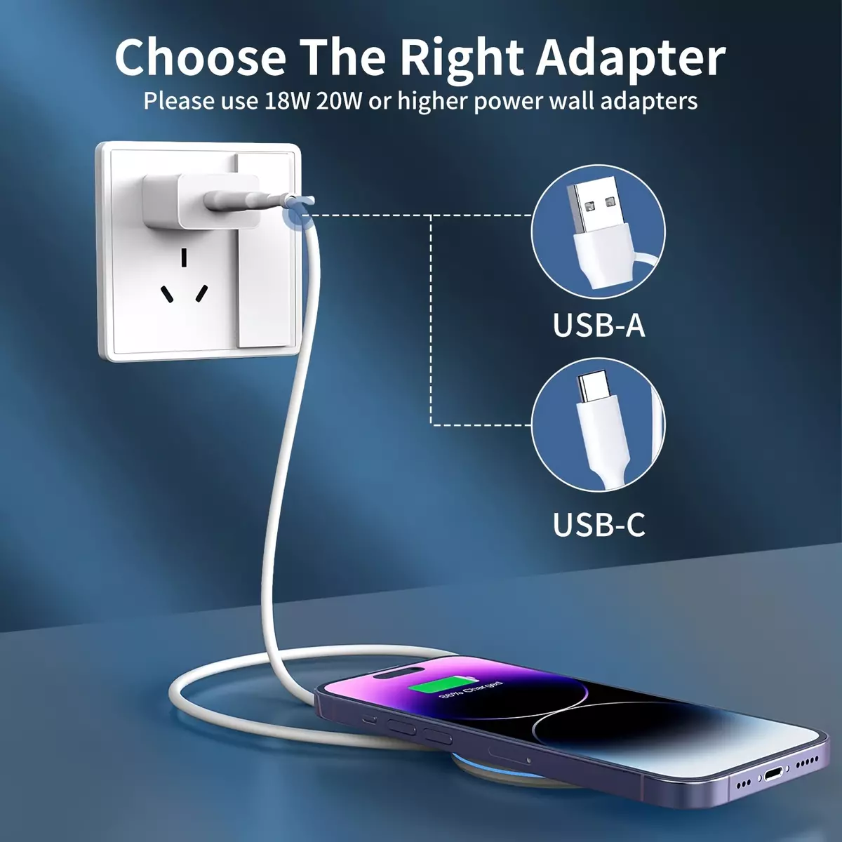 15W Fast-Charging Magnetic Wireless Charger-Sleek Design-Quiet Operation-Compatible with iPhone 15/14/13/12-Built for Daily Use