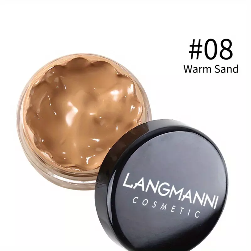 Ultimate Matte Concealer/Foundation: Longwear, Waterproof, Easy to Apply, Multi-Color Cream for Flawless Skin - Hides Imperfections & Contours-18631-06