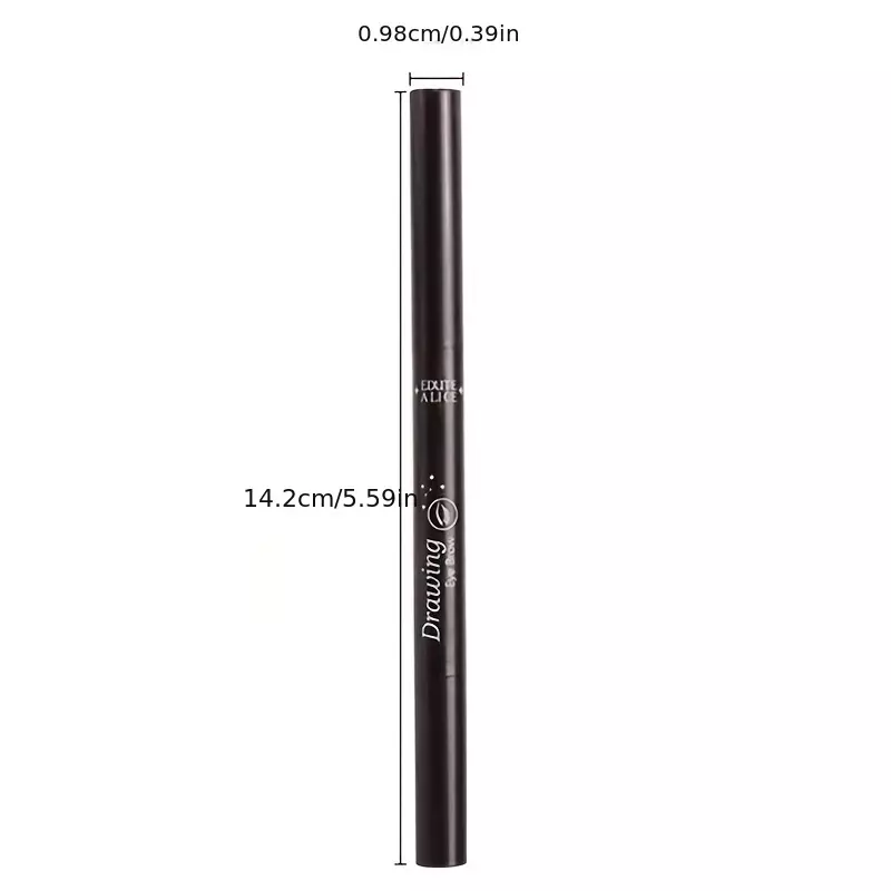 5 Colors Double-headed Eyebrow Pencil, Natural Look Eyebrow Styling Makeup Pen-01#