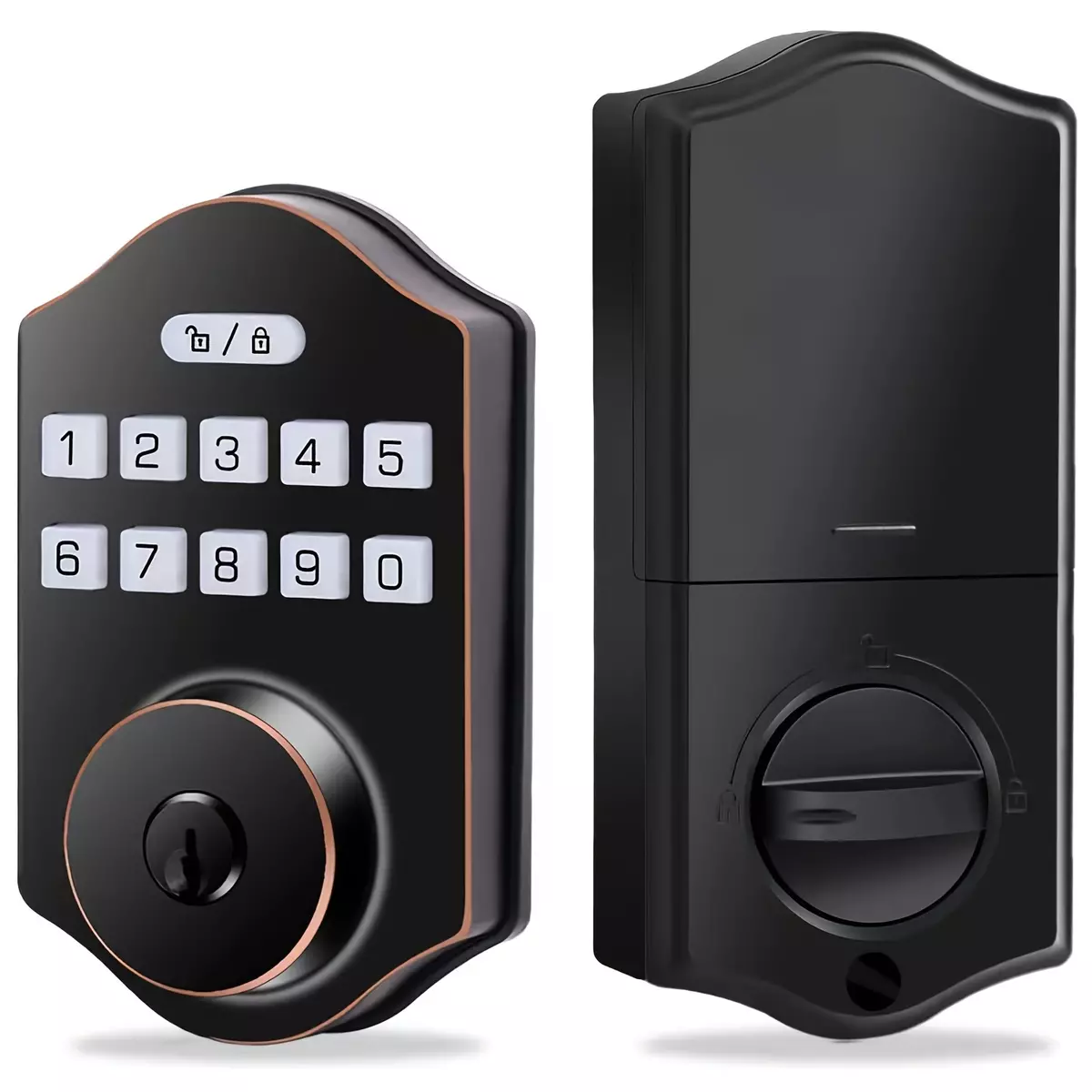 CIEPOJIT Deadbolt With Keypad - CDK05-Silvery