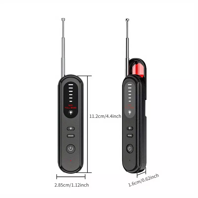 Privacy Protection Detector, Bug Detector, Hidden Camera Detectors, Camera Detector, GPS Detector, Bug Sweeper For GPS Tracker GSM Listening Device Hidden Camera