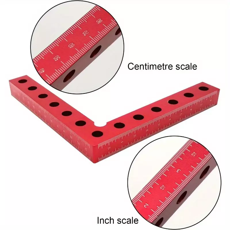 4sets 90 Degree Clamps, Corner Clamps 5.5 X 5.5in 90 Degree Positioning Square Clamps For Woodworking Cabinet Picture Frames, Woodworking Accessories