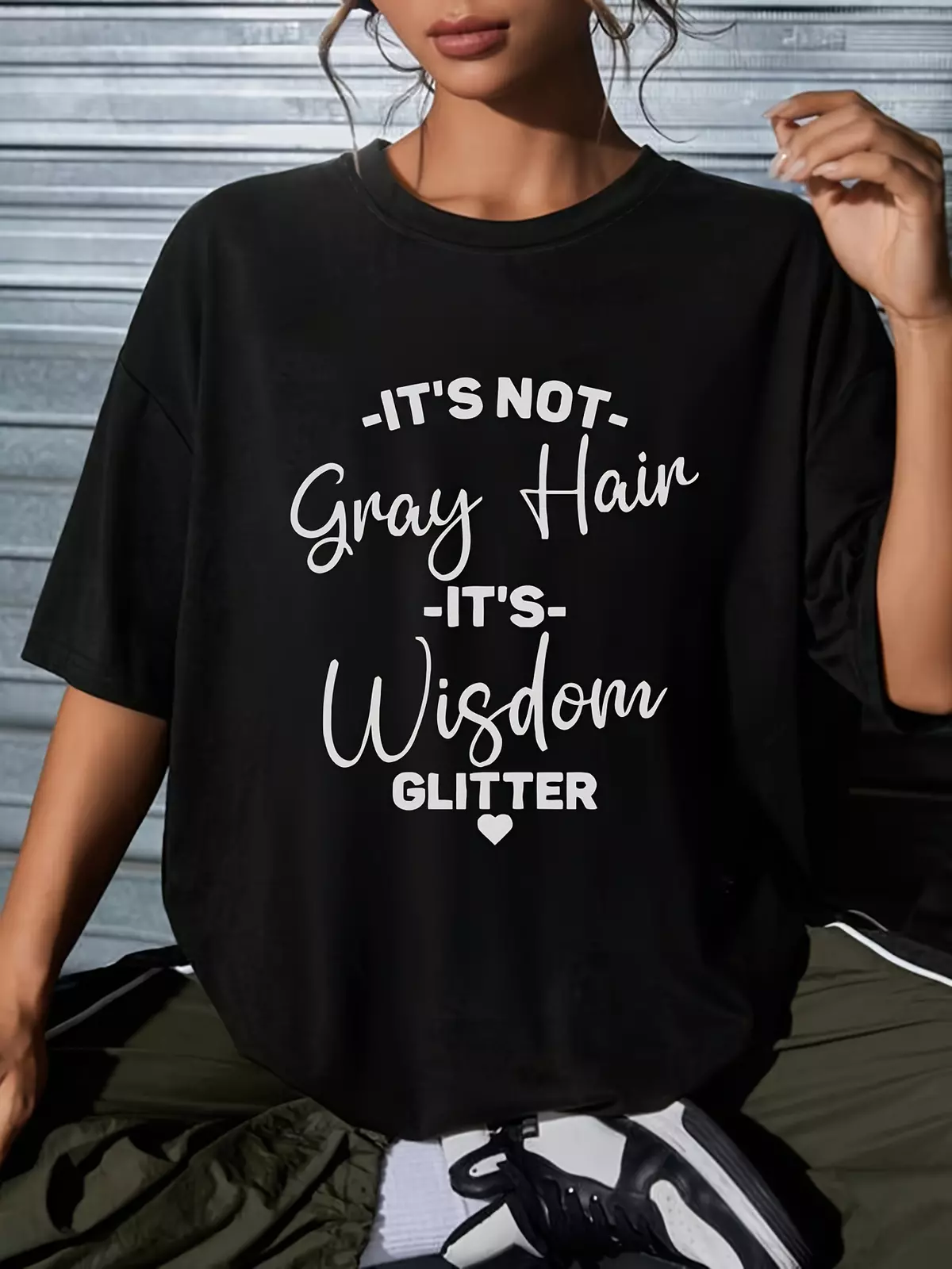 Letter Print Round Neck Sports T-shirt, Short Sleeve Running Casual Tops, Women's Activewear