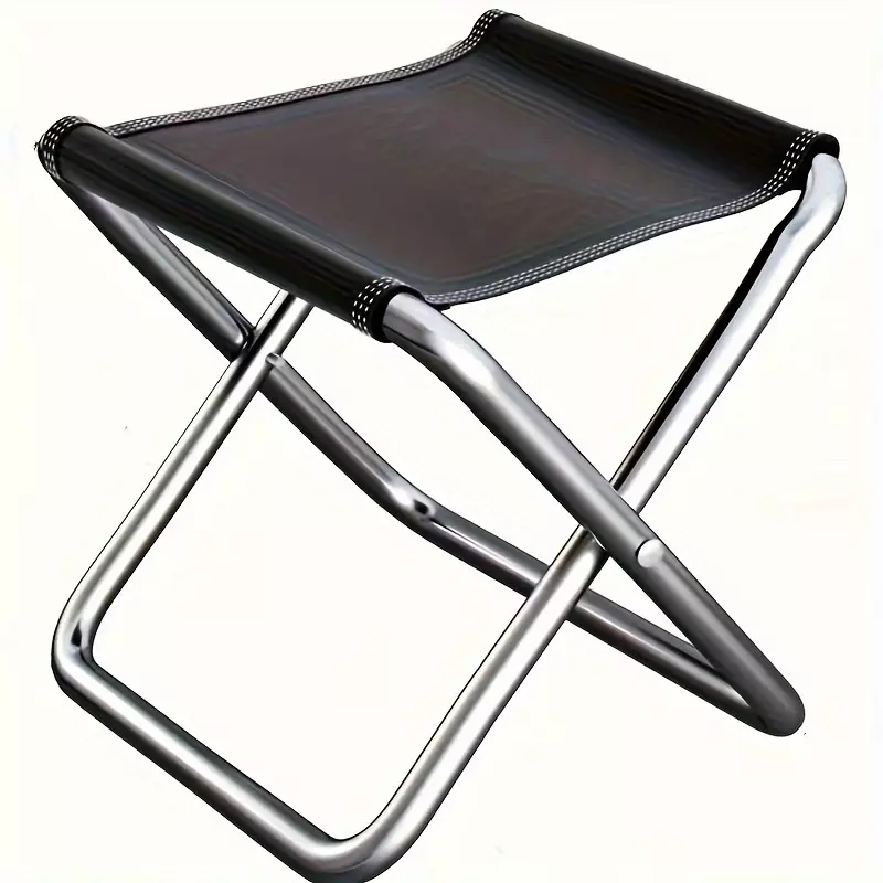 Folding Stool - Compact, Lightweight And Durable, Folding Stool For Travel, Camping, Park, Fishing, Hiking, Outdoor Activities