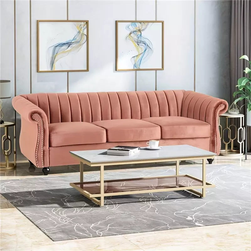 Minimalist sofa home living room sofa three-seater sofa home comfort female business light luxury sofa small apartment modern simple home