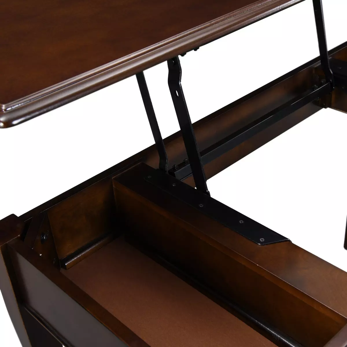 Transitional Lift-Top Standing Desk Modern Functionality Meets Classic Style