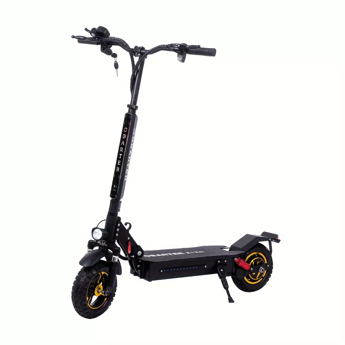 X1 Pro 1000W Off-Road 10 Inch Adult Electric Scooter 48V 21Ah, 28MPH Speed, Folding Scooter for Outdoors