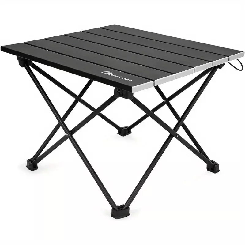 Moon Lence Camping Table,Folding Beach Table,Small ,Outdoor Ultralight Aluminum Camping Table, Portable Compact Backpacking/Travel Table for Beach, Picnics,Cooking, Hiking