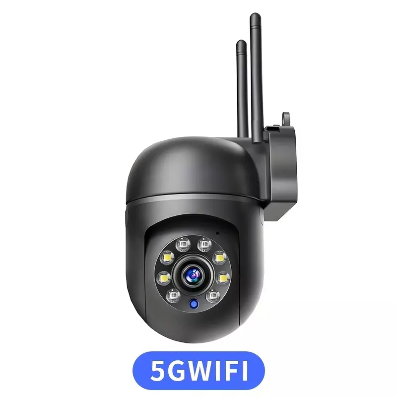 1pc 1080p HD IP Camera with Motion Tracking - Wifi 2.4G/5G Dual Band, Secure Wireless Surveillance for Home Safety & Instant Alerts