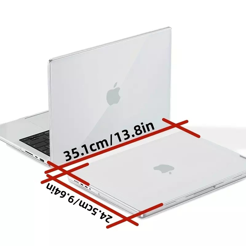 Compatible With MacBook Pro 15 Inch Case 2019 2018 2017 2016 Released A1990 A1707 With Touch Bar, Plastic Hard Case And Keyboard Cover, Super Transparent