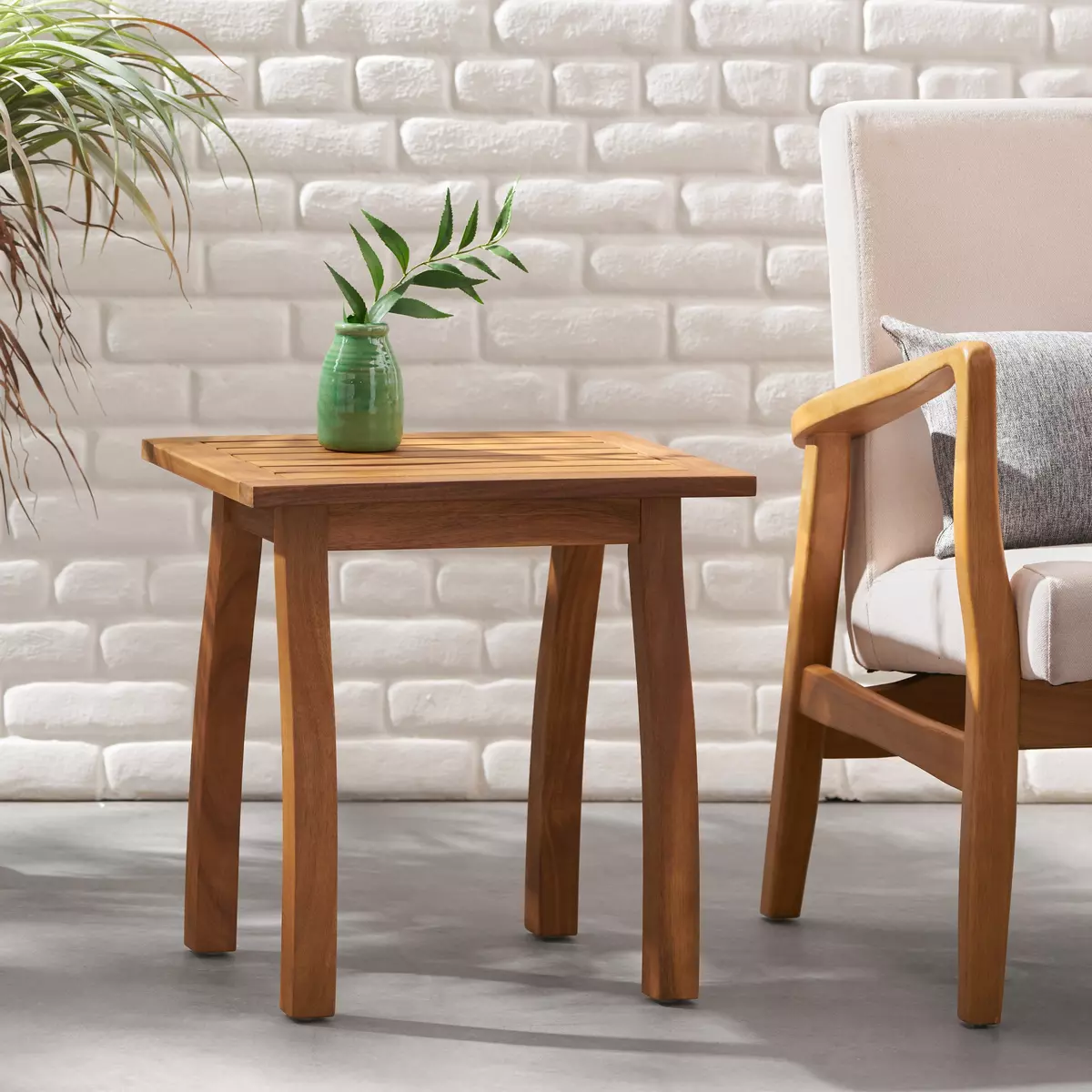 Stylish Sloping Outdoor Decorative Table