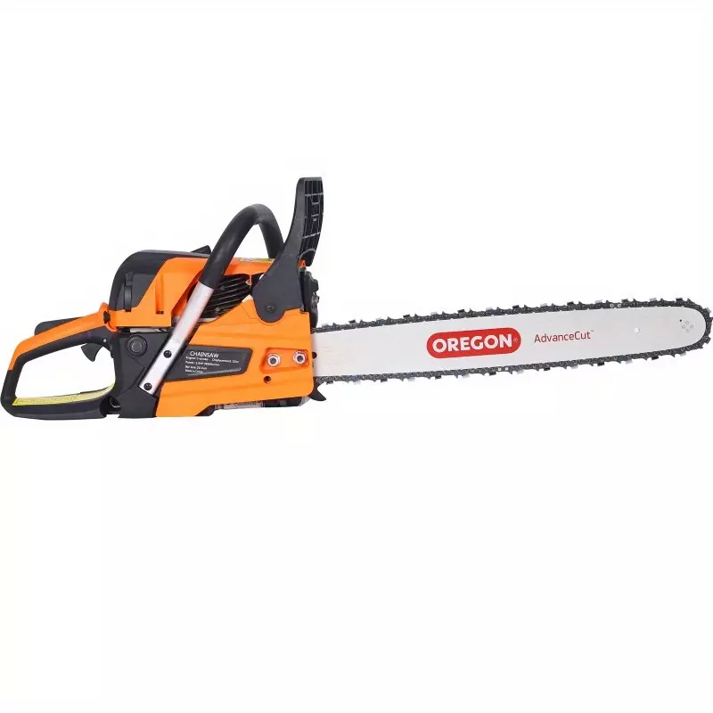 Gas-Powered Chainsaw 20-Inch, 52cc 2-Cycle Engine, EPA Compliant, Oregon Bar and Chain, for Tree and Wood Cutting Outdoor Power Equipment
