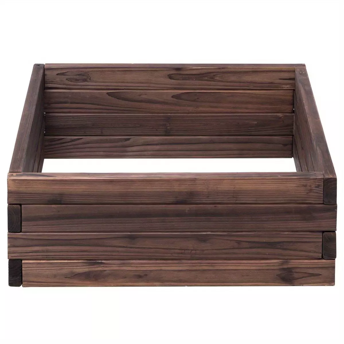 Giantex Garden Bed Square Raised  Flower Vegetables Seeds Planter Kit Elevated Box
